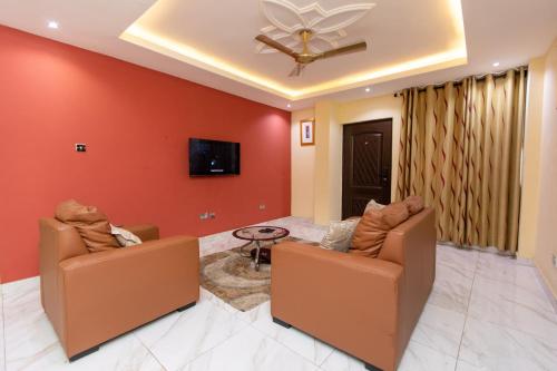 TV a/nebo společenská místnost v ubytování Washington Apartments - just 25mins drive from the Airport