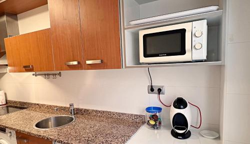 Nhà bếp/bếp nhỏ tại Apartamento Europa Prados - Atenea
