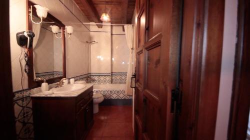A bathroom at Casa Gómez