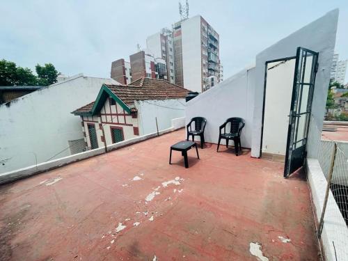 Balkón nebo terasa v ubytování Mini house con sol y luz