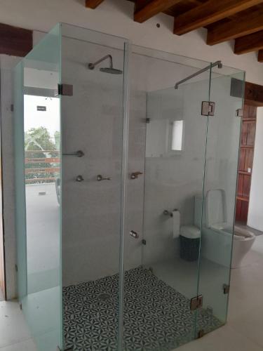 Bathroom sa Casa Franco