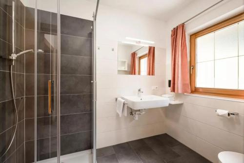 Koupelna v ubytování Angererhof - Appartement Hannes