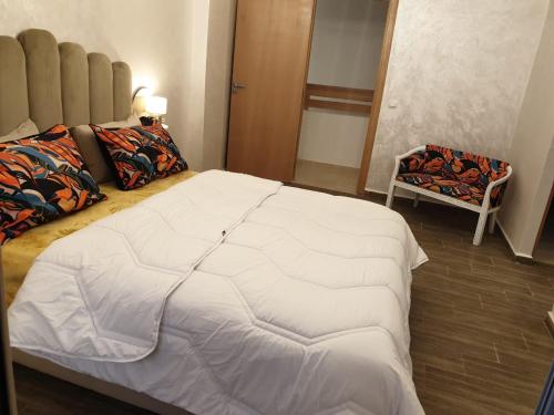 En eller flere senge i et værelse på Holikeys - Marrakech - 2 Ch - Targa 006