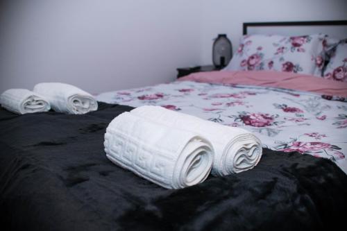 Ένα ή περισσότερα κρεβάτια σε δωμάτιο στο Studio Sonia - Tordosan Central - #4