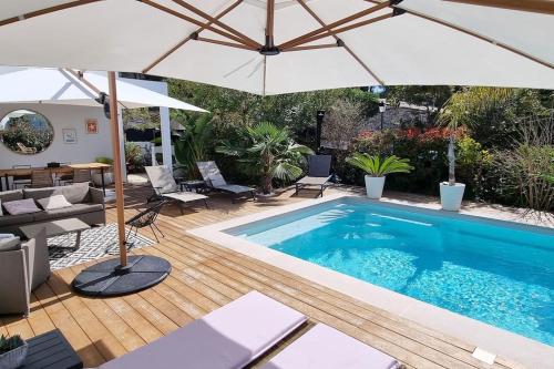 Photo de la galerie de l'établissement Villa moderne dans un domaine privé unique, à Villeneuve-Loubet