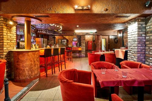 Χώρος καθιστικού στο Hotel Stara Poczta