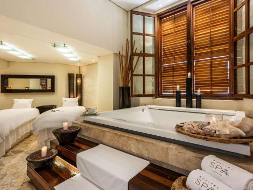 Koupelna v ubytování Sofitel Legend Santa Clara Cartagena