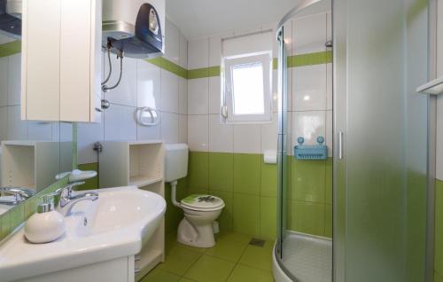 ห้องน้ำของ Nice Home In Vodnjan With 6 Bedrooms, Wifi And Outdoor Swimming Pool