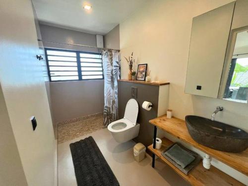 Koupelna v ubytování Tropical appartment