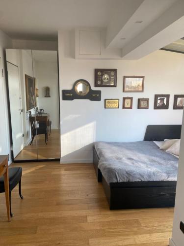 Postel nebo postele na pokoji v ubytování Suite Del Parco