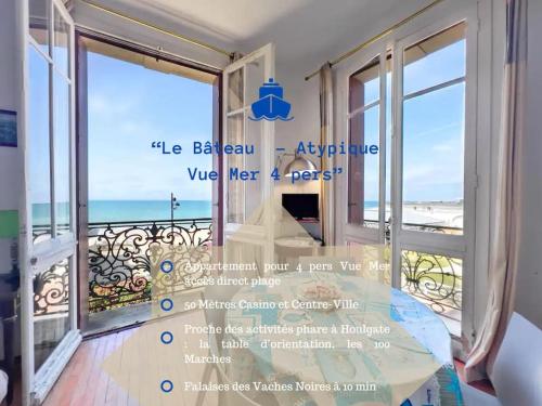 Le Bateau - Atypique Vue Mer 4P