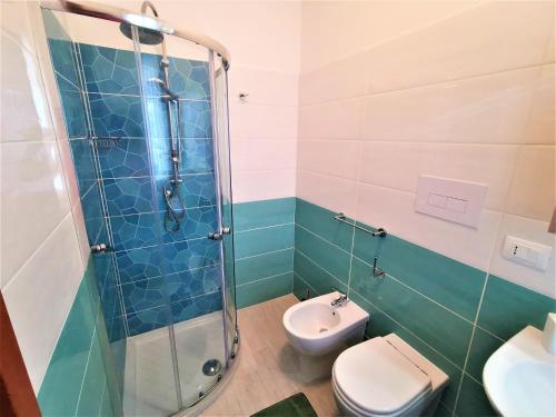 Ένα μπάνιο στο CILENTO VILLA PANORAMICA PISCINA PRIVATA 8 PERSONE