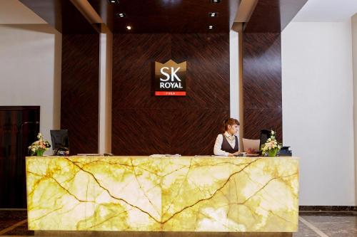 El vestíbulo o zona de recepción de SK Royal Hotel Tula
