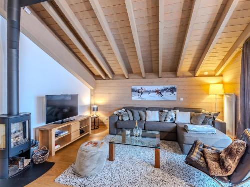 Appartement ensoleillé à Morzine avec parking couvert, proche centre
