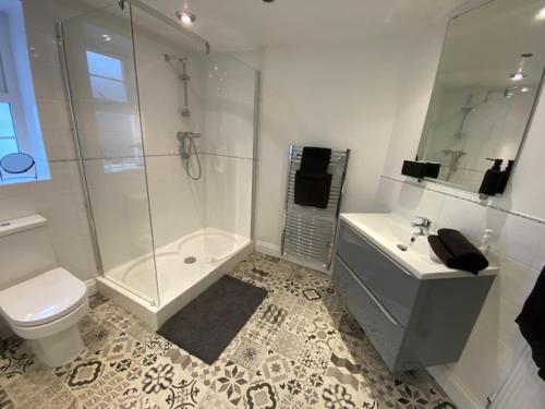 Koupelna v ubytování Family Cottage in Llandudno with Parking