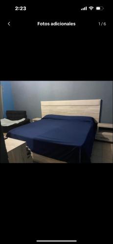 a picture of a bed in a room at Habitación privada in Guadalajara