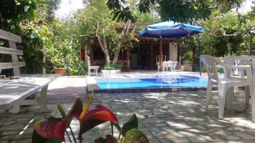 Piscina a Amazon Hostel & Eventos o a prop