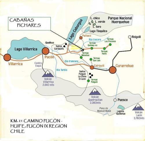 Galeriebild der Unterkunft Cabañas Pichares in Caburgua