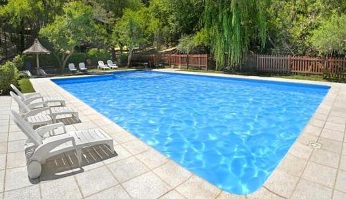 Bazén v ubytování Graz Hauser Apart y Cabañas nebo v jeho okolí