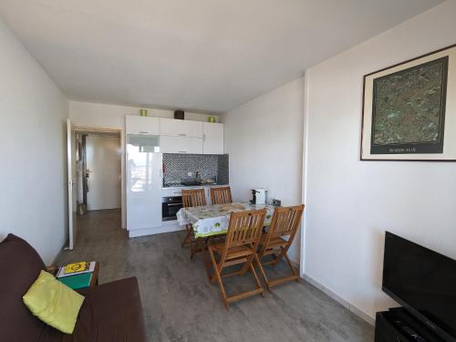T2 cabine 35m2 au port d'Arcachon avec balcon et parking sécurisé