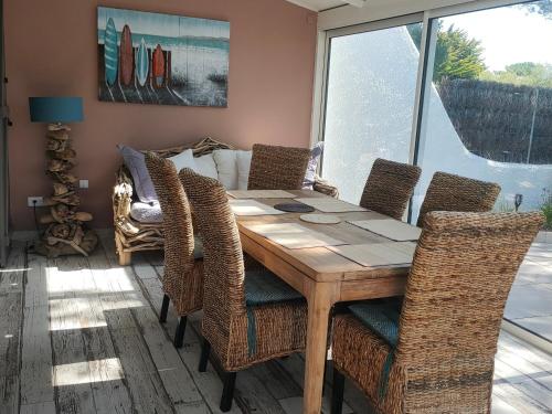 Maison proche plage, 3 chambres, véranda, terrasse, parking privé - Saint Jean de Monts - FR-1-323-434