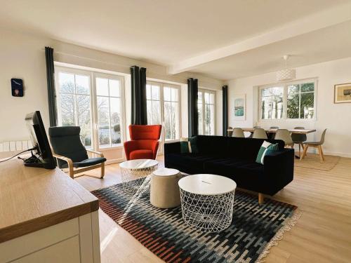 Maison rénovée avec jardin, proche plage Kerleven, 8 pers, Golf Cornouaille à 1.8 km - FR-1-481-153