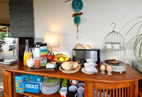 Comida en o cerca de este hostal o pensión