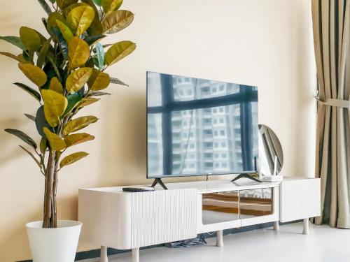 A television and/or entertainment centre at Urban Suites @ Penang