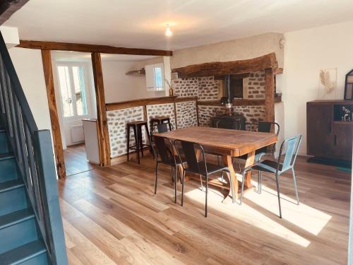 Una cocina o zona de cocina en Maison de campagne