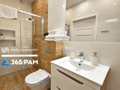 חדר רחצה ב-Moon Residence Przy Morzu - 365PAM