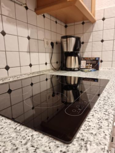 Dapur atau dapur kecil di FeWo Sundernblick