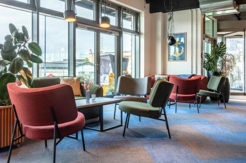 Χώρος καθιστικού στο Park Inn By Radisson Wismar