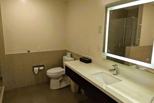 Koupelna v ubytování Ramada by Wyndham Culver City