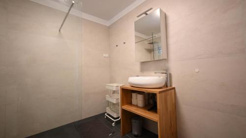 Koupelna v ubytování Casa Mira Apartments