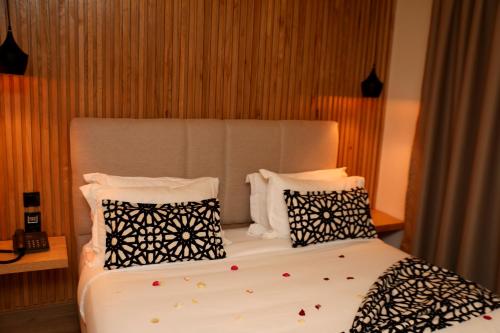 Postel nebo postele na pokoji v ubytování Unico Hotel & Spa Casablanca