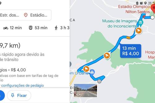 a map of the planned route for the metro exodus at Rio De Janeiro Freguesia Jacarepaguá Lotf in Rio de Janeiro