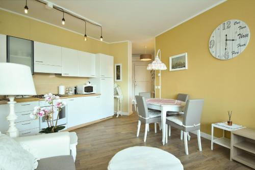 Dapur atau dapur kecil di Welc-ōM Shabby Montegrotto
