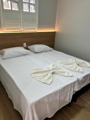 Ένα ή περισσότερα κρεβάτια σε δωμάτιο στο Apartamento Francês
