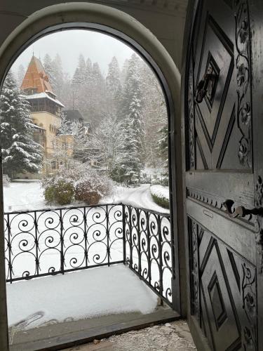 Το Vila Șipot - Casa Arhitecților τον χειμώνα