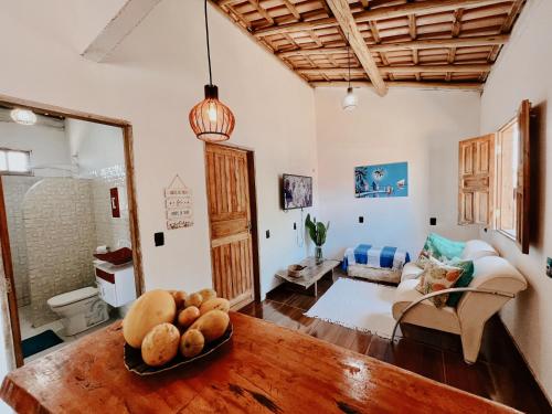 En eller flere senge i et værelse på Casa Mar