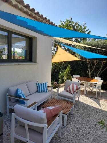 Αίθριο ή υπαίθριος χώρος στο Villa Francine