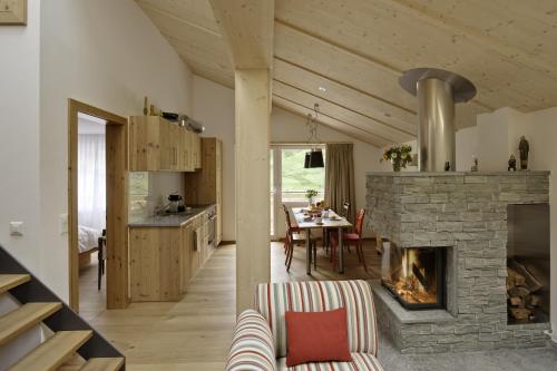 Kuchyň nebo kuchyňský kout v ubytování Apartments Styria