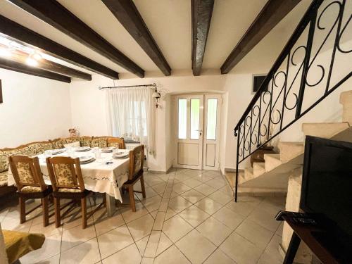 Posezení v ubytování Holiday home in Krnica/Istrien 8733