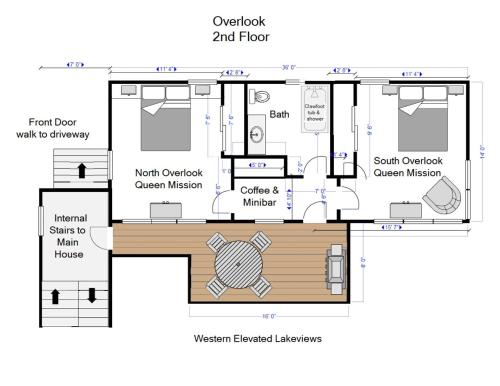 a floor plan of a house at Finlays Cove on the Lake in Colchester