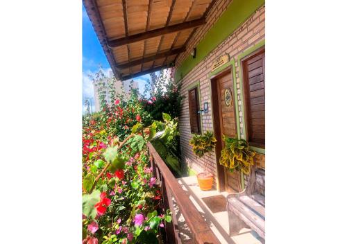 Κήπος έξω από το Apê Namastê