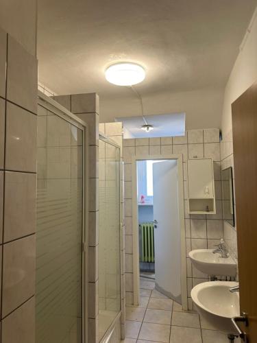 Koupelna v ubytování Schönes Apartment in Essen