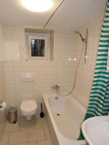 Koupelna v ubytování Ferienwohnung Monteurzimmer 2 Haus Arnstadt