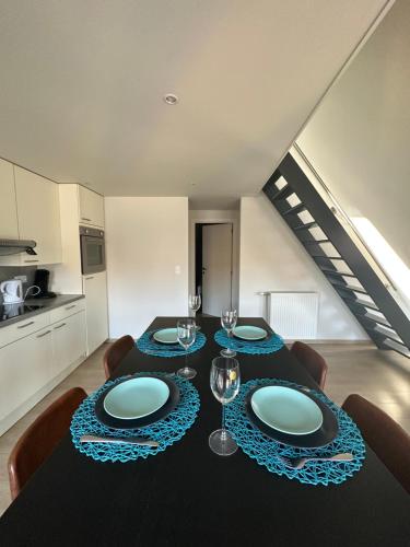 Dapur atau dapur kecil di The 40 work or holiday new Appt