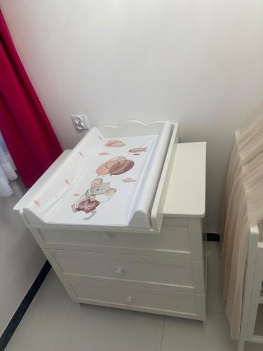 Ein Bett oder Betten in einem Zimmer der Unterkunft Tatrzański Domek & SPA