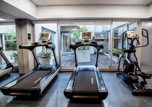 Fitness centrum a/nebo fitness zařízení v ubytování Blue Dream Esmeralda